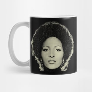 Pam Grier / Vintage Blaxploitation Art Mug